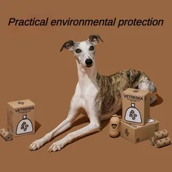 Bolsas gruesas para excrementos de perro aroma café – paseos limpios