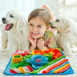 Alfombrilla comedero lento para perros y gatos - Puzzle mental