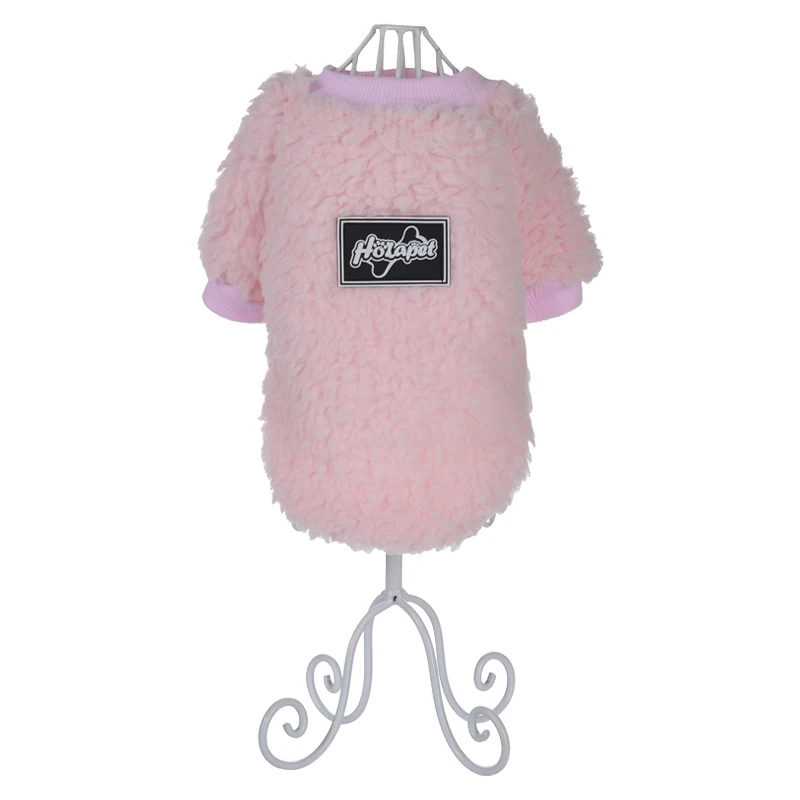 Ropa cálida para perros, suéter de lana para mascotas para perros pequeños y medianos, disfraz suave para cachorros, abrigo para mascotas pequeñas y medianas, Bulldog y Pug - imagen 4