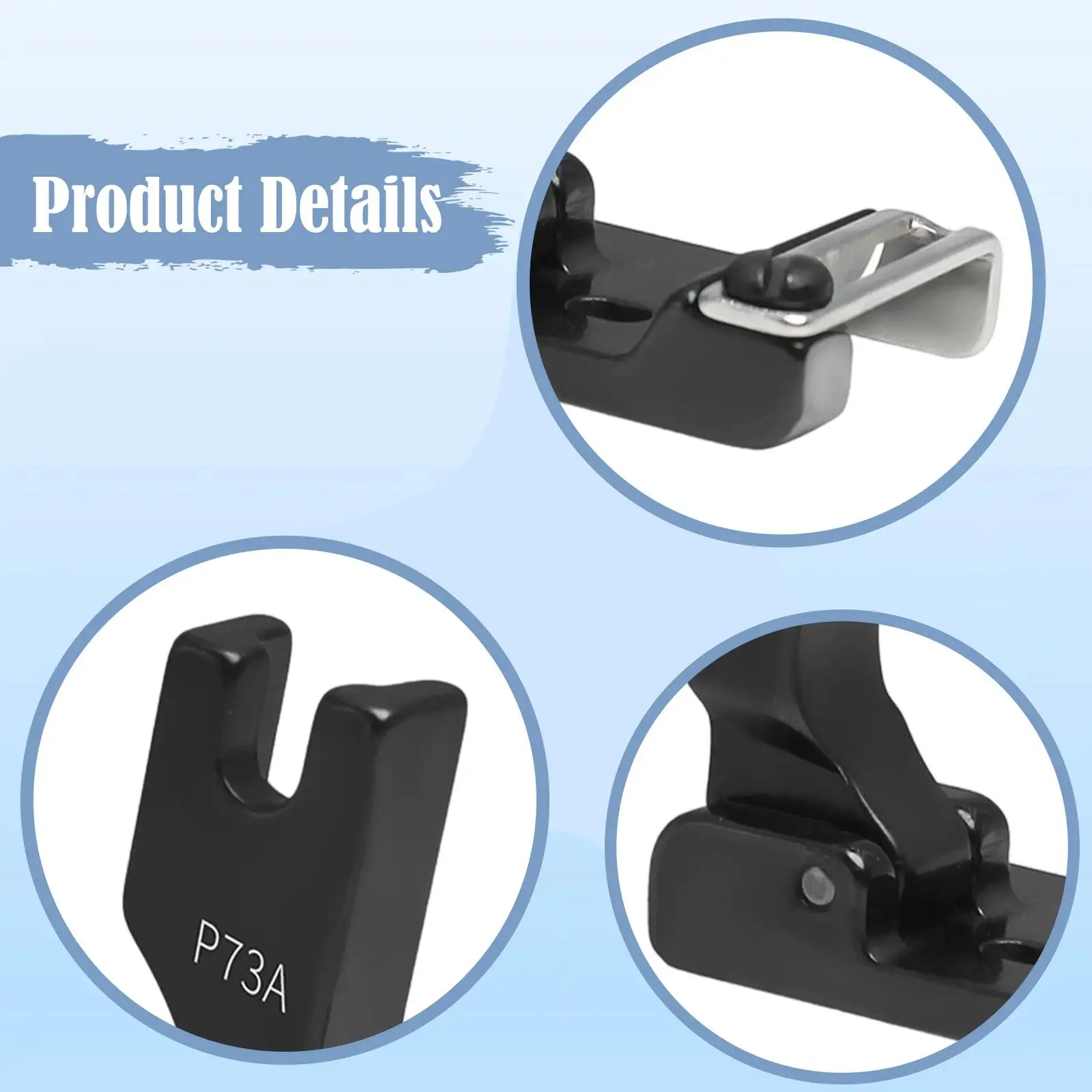 Prensatelas multifuncional para máquina de coser, guía de recorte decorativo para costura de bordes para ropa y textiles DIY - imagen 5