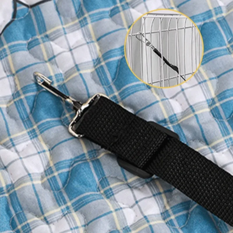 Jaula para mascotas, nido colgante para gatos, alfombrillas de cama de lana suaves y cómodas para el hogar, suministros para dormir para gatos, hamaca, muebles trapecio - imagen 2