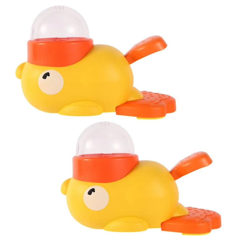 2pcs yellow duck