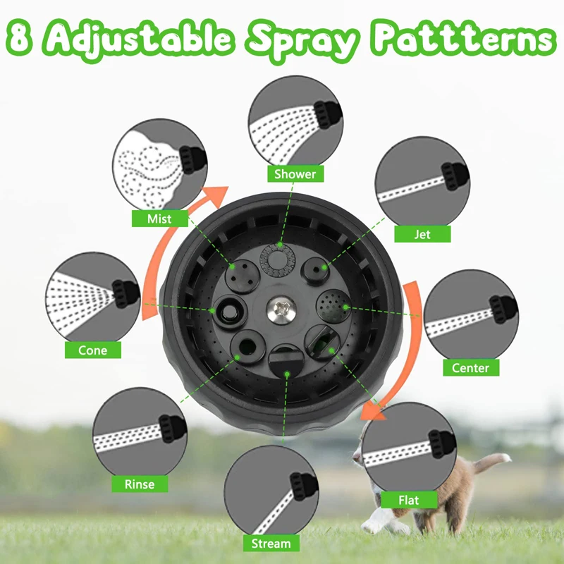 Benepaw-Juego de Herramientas de baño para mascotas, 5 piezas, incluye boquilla de pulverización de manguera, Espumador de ganado, conectores dispensadores de jabón, pulverizador de baño para perros - imagen 3