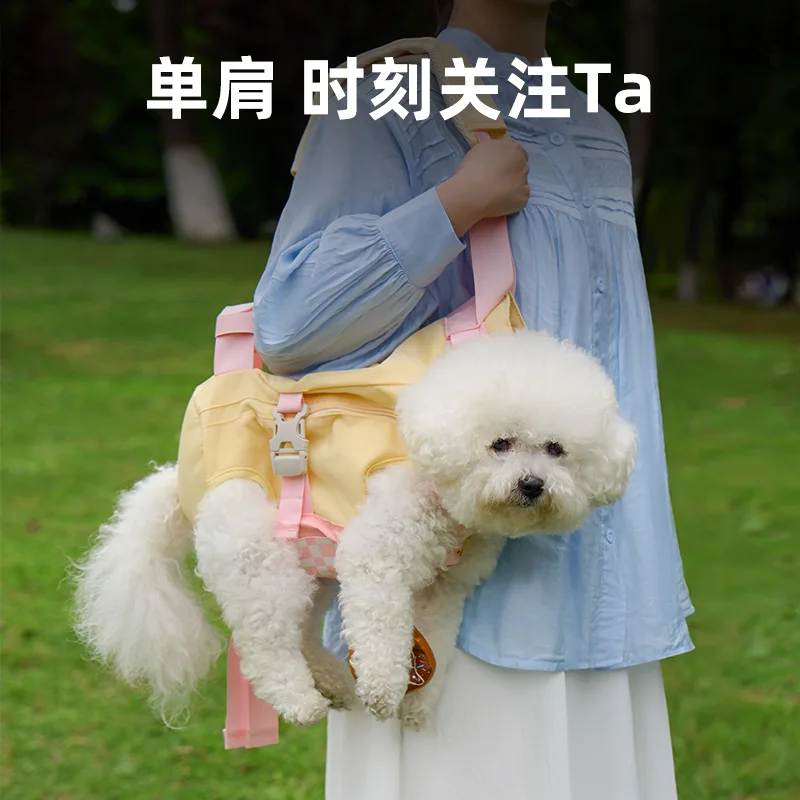 Mochila transportín para gatos y perros – Paseo cómodo, seguro - imagen 5