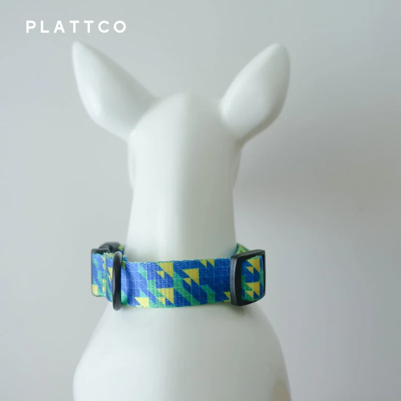 Collar de perro único PLATTCO SUNSET SEA con aleación de zinc y hebilla de plástico de alta calidad y respetuosa con el medio ambiente 5 tamaños PDC309 - imagen 4