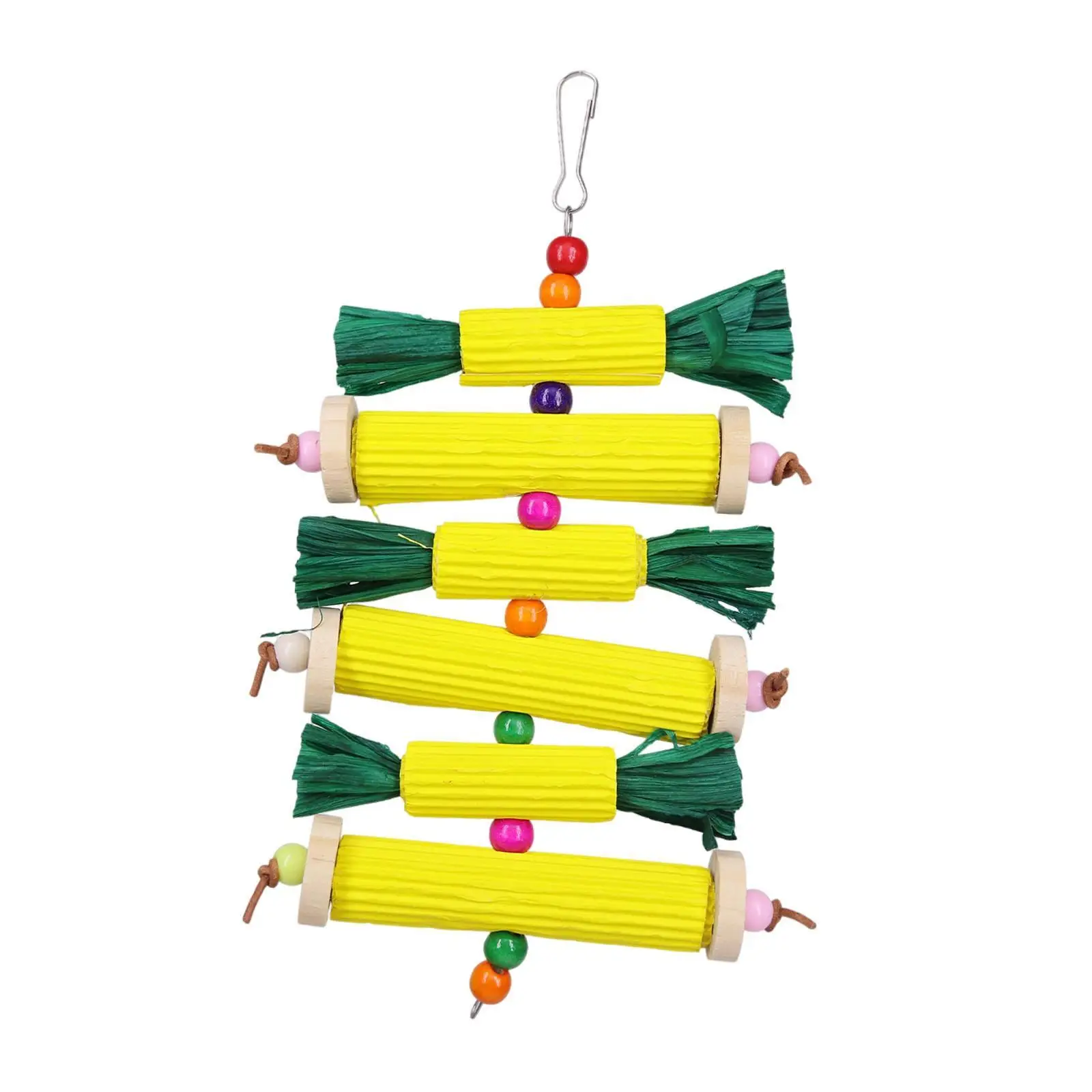 Juguete para pájaros, juguete para rasgar loros, juguete para masticar para cacatúas, araras, periquitos - imagen 3
