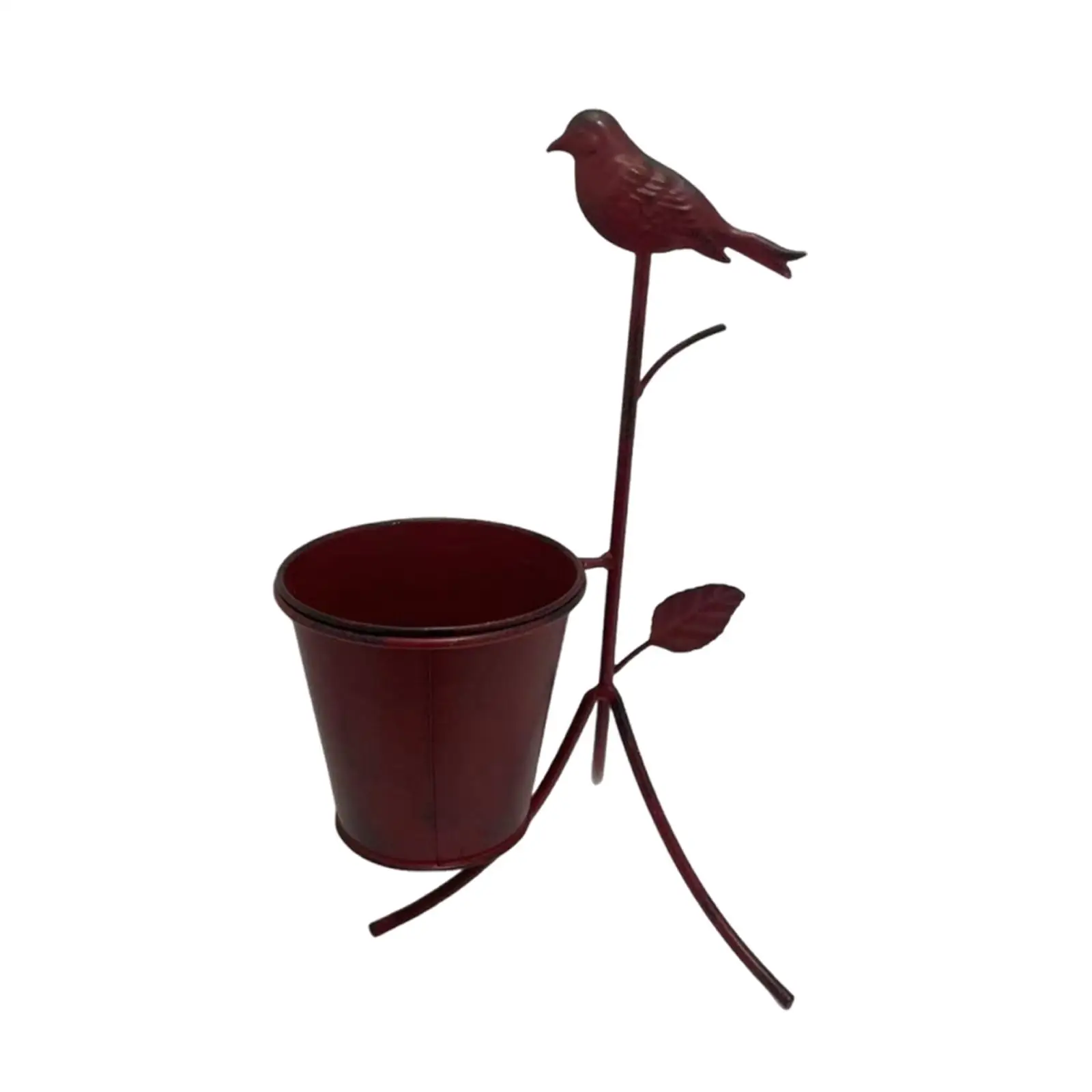 Metal Planter Stand,Creative,Sturdy,Ornament,Rustic,Outdoor Flower Pot Holder Decorative for Garden Porch Lawn Deck Decor Metal Planter Stand,Creative,Sturdy,Ornament,Rustic,Outdoor Flower Pot Holder Decorative for Garden Porch Lawn Deck Decor