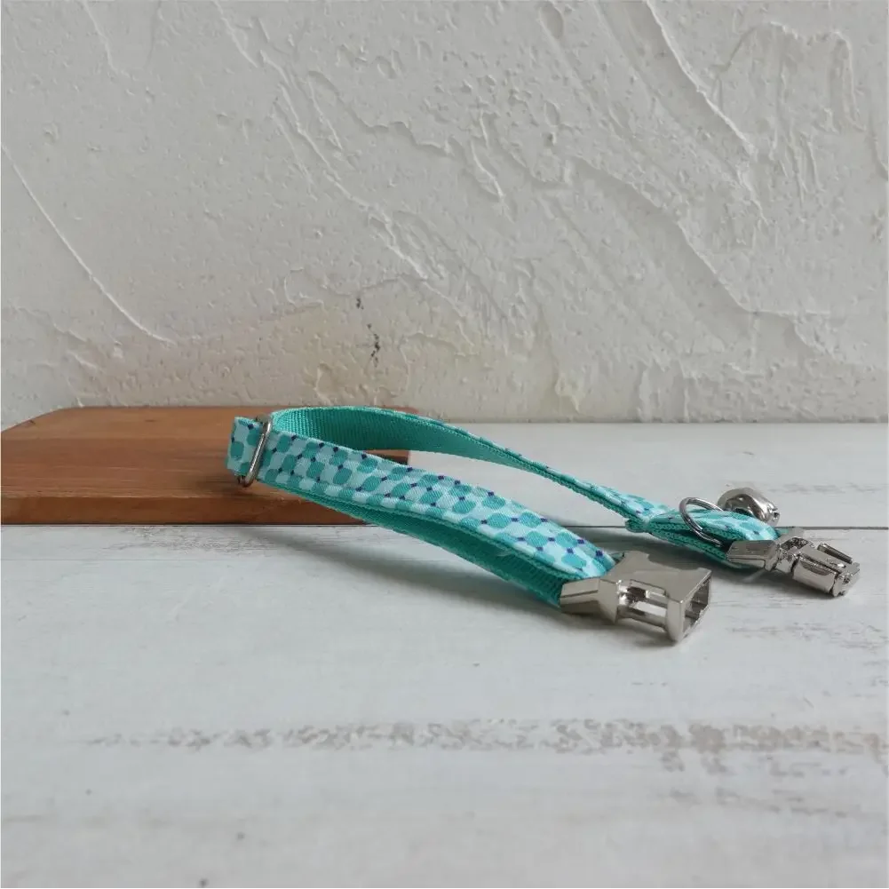 Collar de gato personalizado con grabado gratuito, correa para mascotas a juego, hebilla de Metal de contactos personalizados, Collar para mascotas pequeñas para piscina - imagen 3