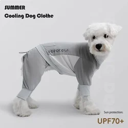 Chaleco refrescante con protección UV para perros pequeños