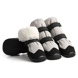 Botines de nieve para perros grandes – Impermeables, cálidos y antideslizantes