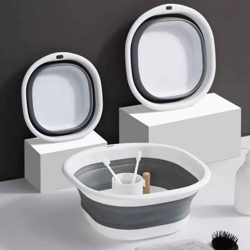 Lavabo de lavandería plegable portátil, lavabo de viaje, lavabo plegable duradero, baño, suministros para el hogar - imagen 3