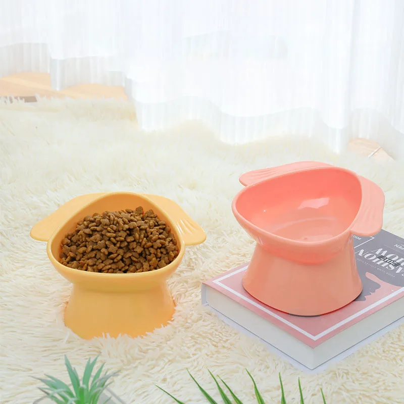 Comedero elevado antideslizante para perros y gatos – Plato lento - imagen 3