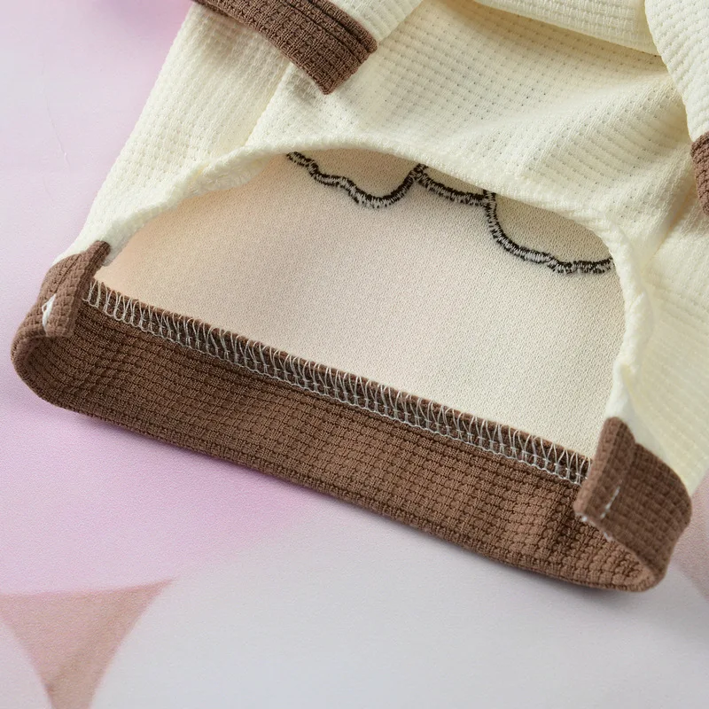 Primavera/Verano, vestido para parejas de mascotas, vestido de gato de peluche, camiseta tipo gofre, ropa para perros pequeños Schnauzer, ropa para perros pequeños, ropa para cachorros - imagen 4