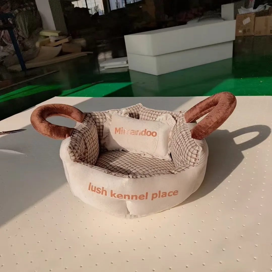 Cama de viaje portátil para gatos y perros pequeños – Asiento coche - imagen 4