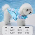 Pet life jacket blue
