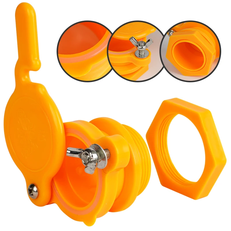 Extractor de válvula de compuerta de grifo de miel de colmena de 4 colores, máquina extractora de miel para embotellado, equipos de colmena, filtro de miel, herramientas de apicultura - imagen 2