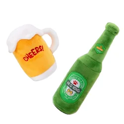 Juguete interactivo de peluche para perros con ladridos BB sonoros