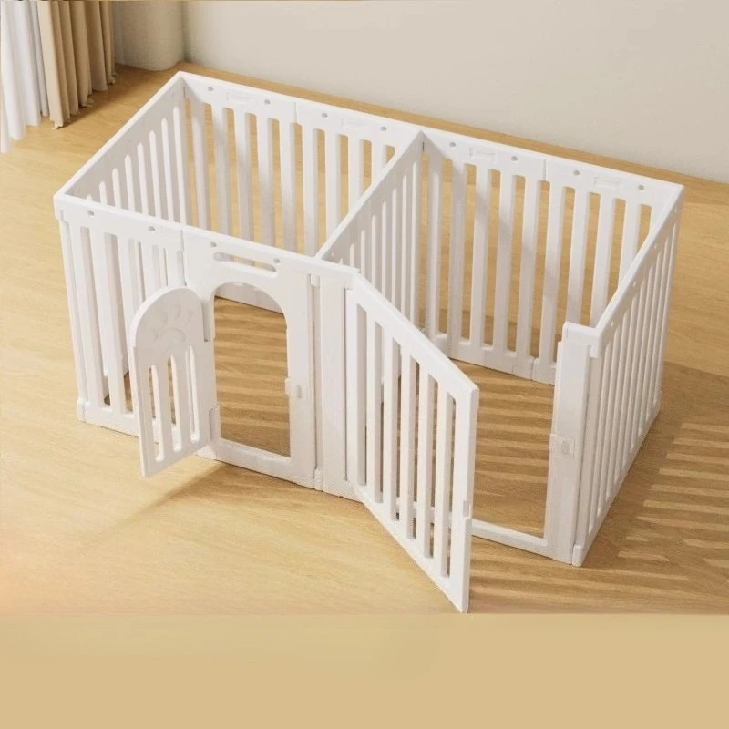 Valla de seguridad para mascotas, valla interior para perros y cachorros, accesorios para gatos, gatitos, parque infantil, gatos, gatitos, perros, valla de actividades para bebés, suministros para mascotas - imagen 4