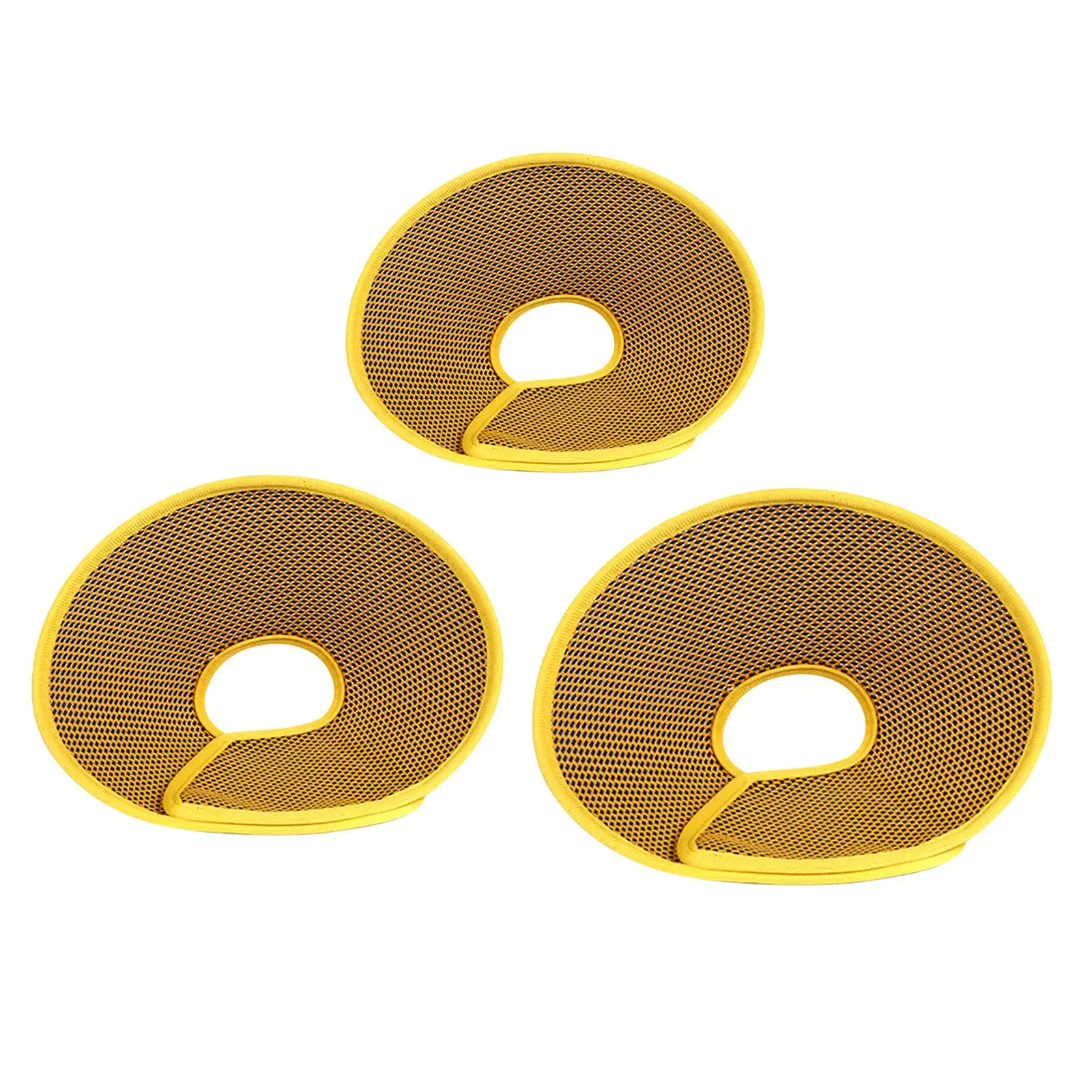 Cat Cone Woven Mesh Anti Scratch Adjustable Lightweight Protective Practical Cat