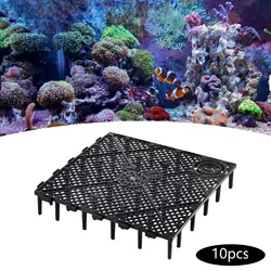 Placa filtro de acuario de plástico para grava y filtrado eficaz