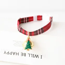 Collar ajustable con pajarita, cascabel para gatos y perros