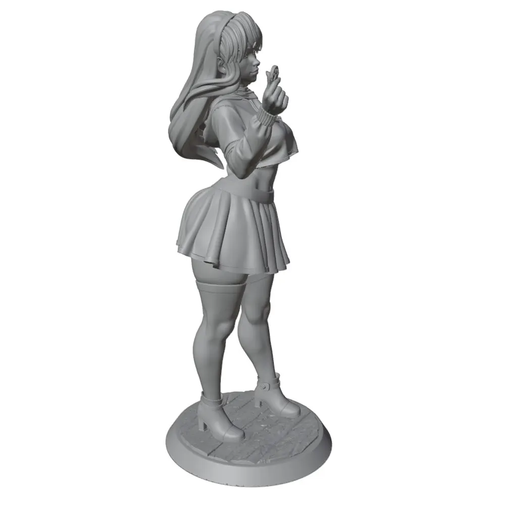 Figura decorativa 3D de resina lista para gato o perro - imagen 3