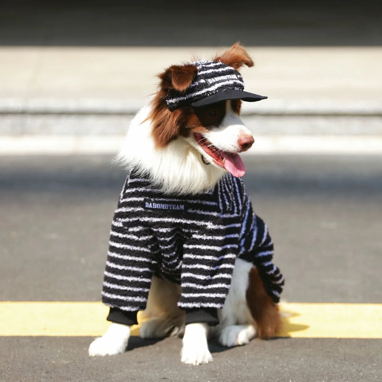 Suéter polar con capucha para perros grandes – Abrigo de invierno - imagen 2