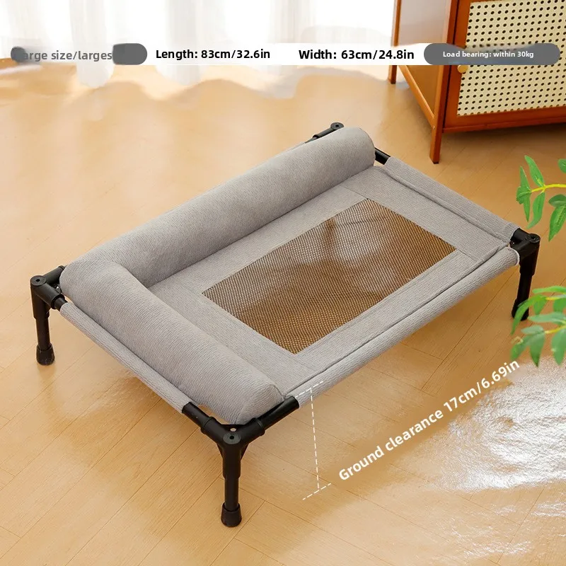 Cama elevada refrescante transpirable para perros y gatos