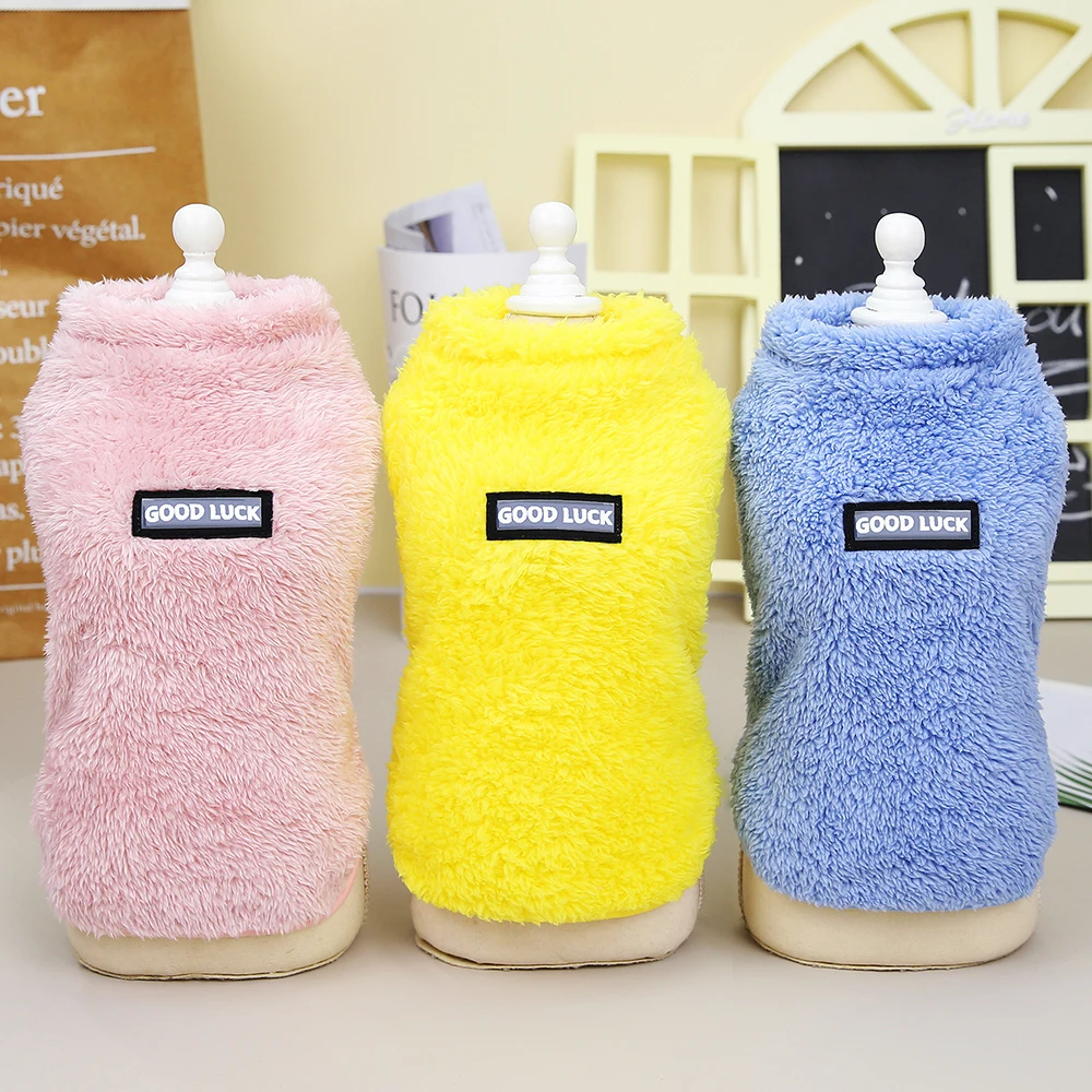 Chaleco de lana para perros y gatos – Abrigo cálido invierno - imagen 5