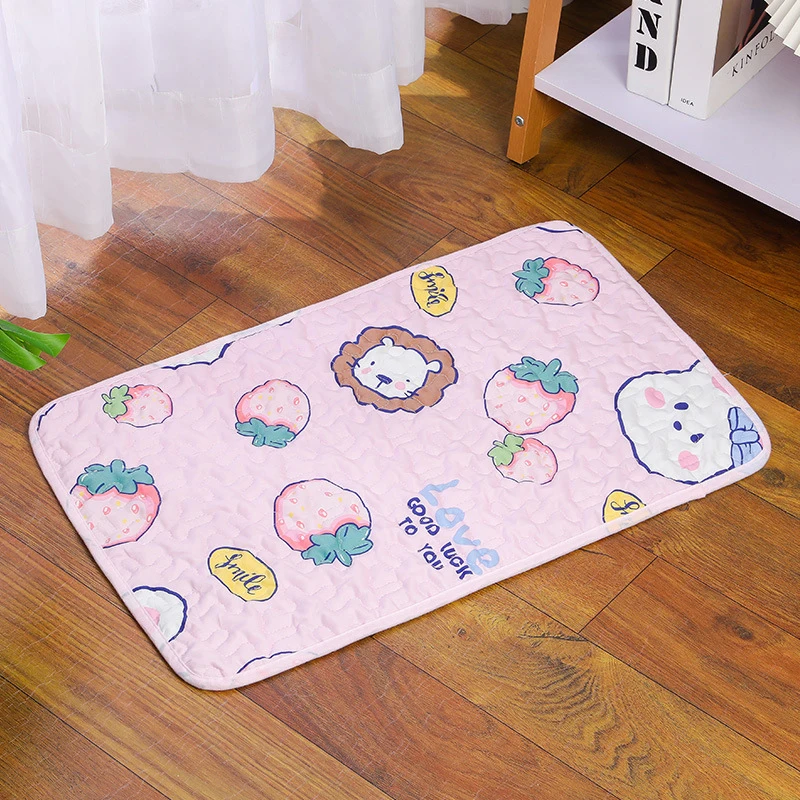 Alfombrillas de refrigeración de verano para mascotas, almohadilla de hielo portátil para dormir para perros pequeños, medianos y grandes, cama transpirable para perros, accesorios para mascotas D9277 - imagen 3