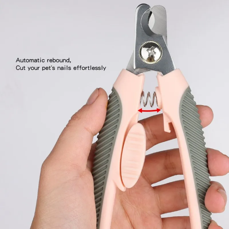 Cortaúñas de acero inoxidable para perros grandes, herramientas de limpieza para el cuidado de las patas, productos para mascotas - imagen 4