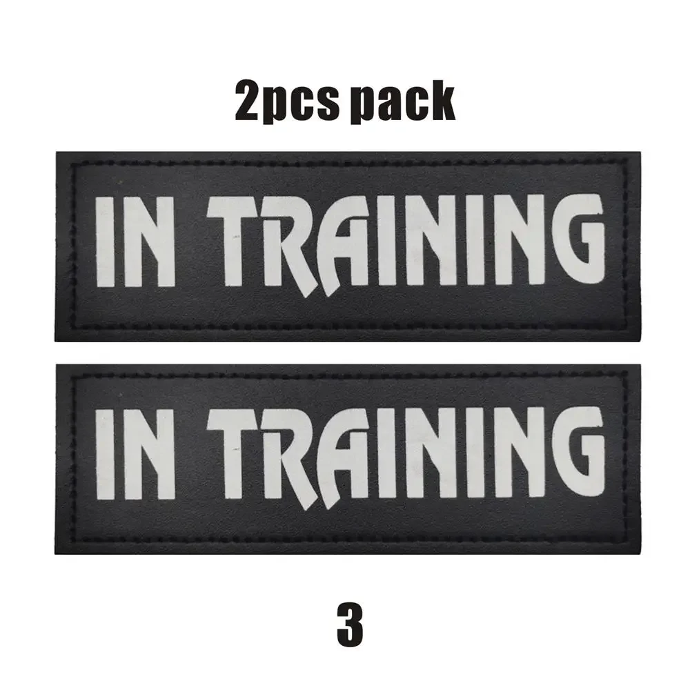 Paquete de 2 uds. De parches bordados para perros, chaleco para perros, accesorio, insignia, apliques de costura militar, adornos, parches tácticos - imagen 5