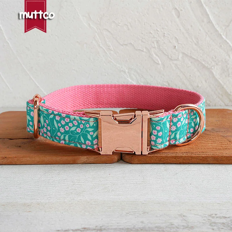 MUTTCO-patrón de flores y plantas con temática verde, el nombre permite que las mascotas noten la belleza de la naturaleza UDC163 - imagen 4