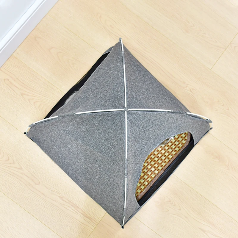 Winter Cat Tent High Quality Cat Bed Foldable Pet Bed Waterproof Cat Camping Bed Portable Bed - imagen 5