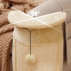 Tablero rascador sisal para gatos – Protector de sofá y marco escalada