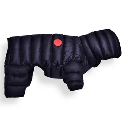 Mono de invierno para perros pequeños y medianos – Algodón acolchado suave y cálido