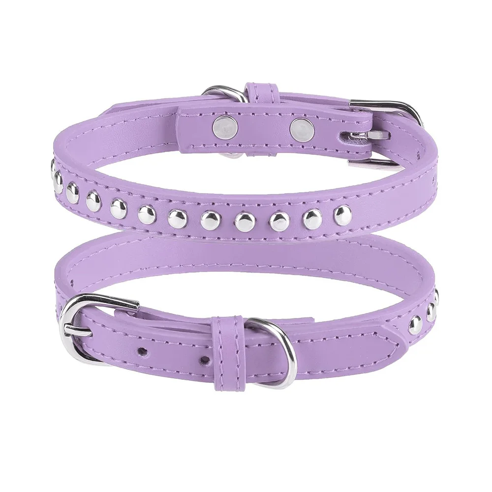 Collar para perro antimordeduras, Collar para mascotas resistente con remaches para perros grandes y medianos agresivos, Compatible con correa para perros - imagen 4