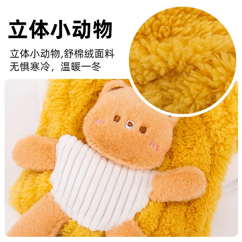 Ropa de invierno para animales y perros pequeños, ropa cálida de lana de dos patas para perros pequeños, otoño e invierno - imagen 4