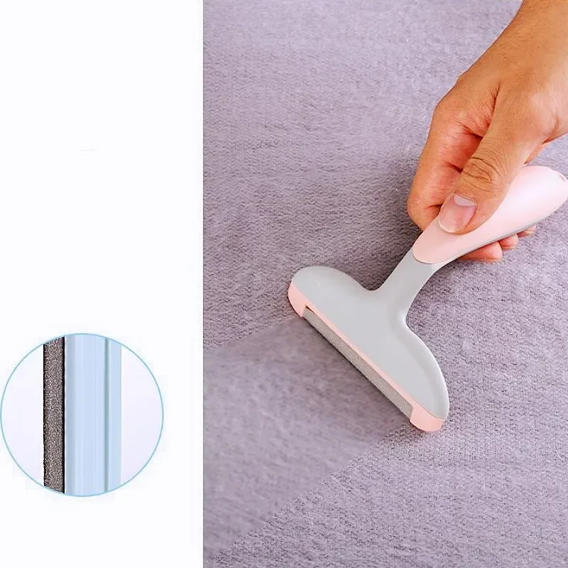 Cepillo para perros, removedor de pelo para mascotas, afeitadora desmontable para el cuidado de perros, recolector de pelo para mascotas, cepillo para perros, cepillos de limpieza de bolas de lana para sofá y gato - imagen 3