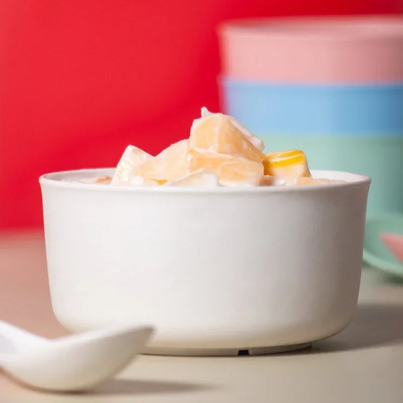 Cuencos de cereales reutilizables irrompibles, cuencos de paja de trigo, cuenco ligero para fideos, sopa, aperitivos, ensalada, fruta, herramientas de cocina, 1 Uds.