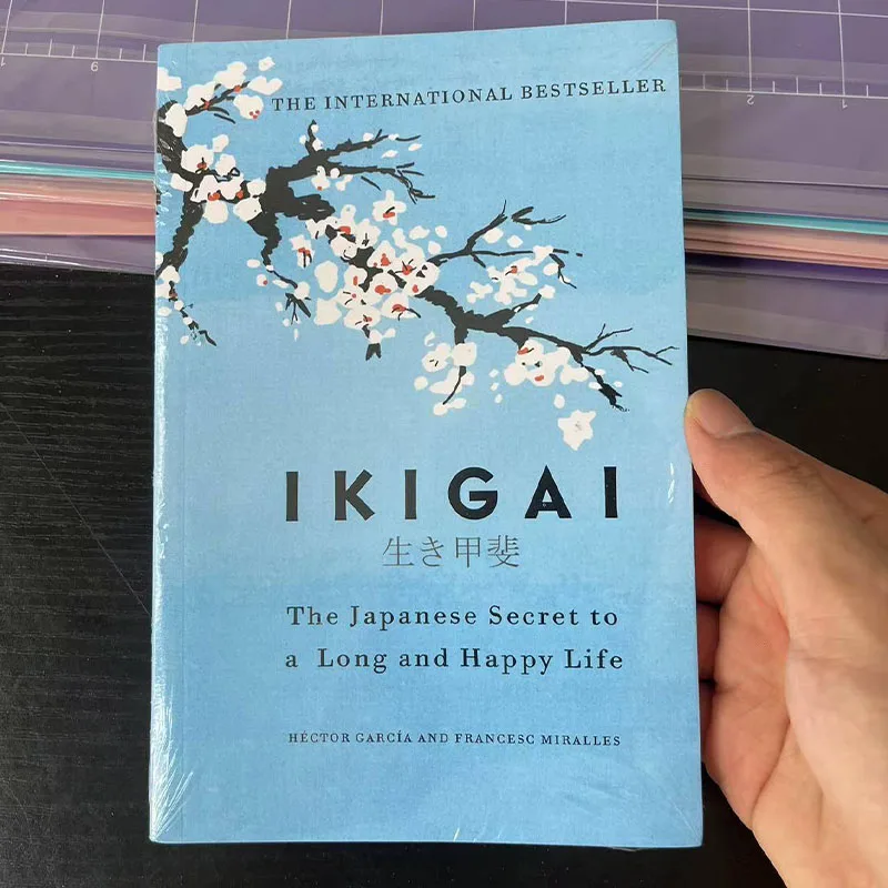 Ikigai-libro sobre la felicidad y la esperanza, The Japanese Secret Philosophy for A Happy Healthy de Hector Garcia, Rebuilding Happiness + un libro - imagen 2