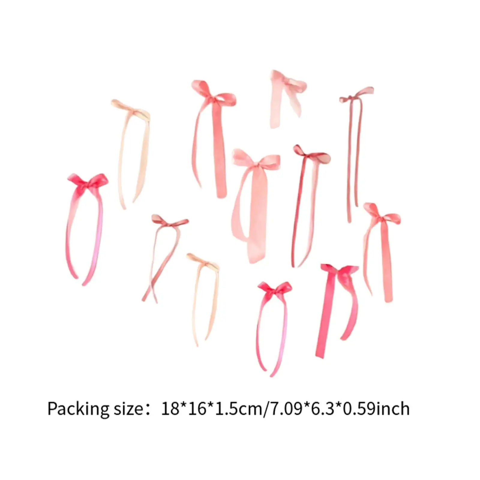 12x Bow Wall Decor Sturdy Background Decorative Backdrop DIY Ribbon Bow for Bedroom Room Party Supplies Bachelorette Birthday