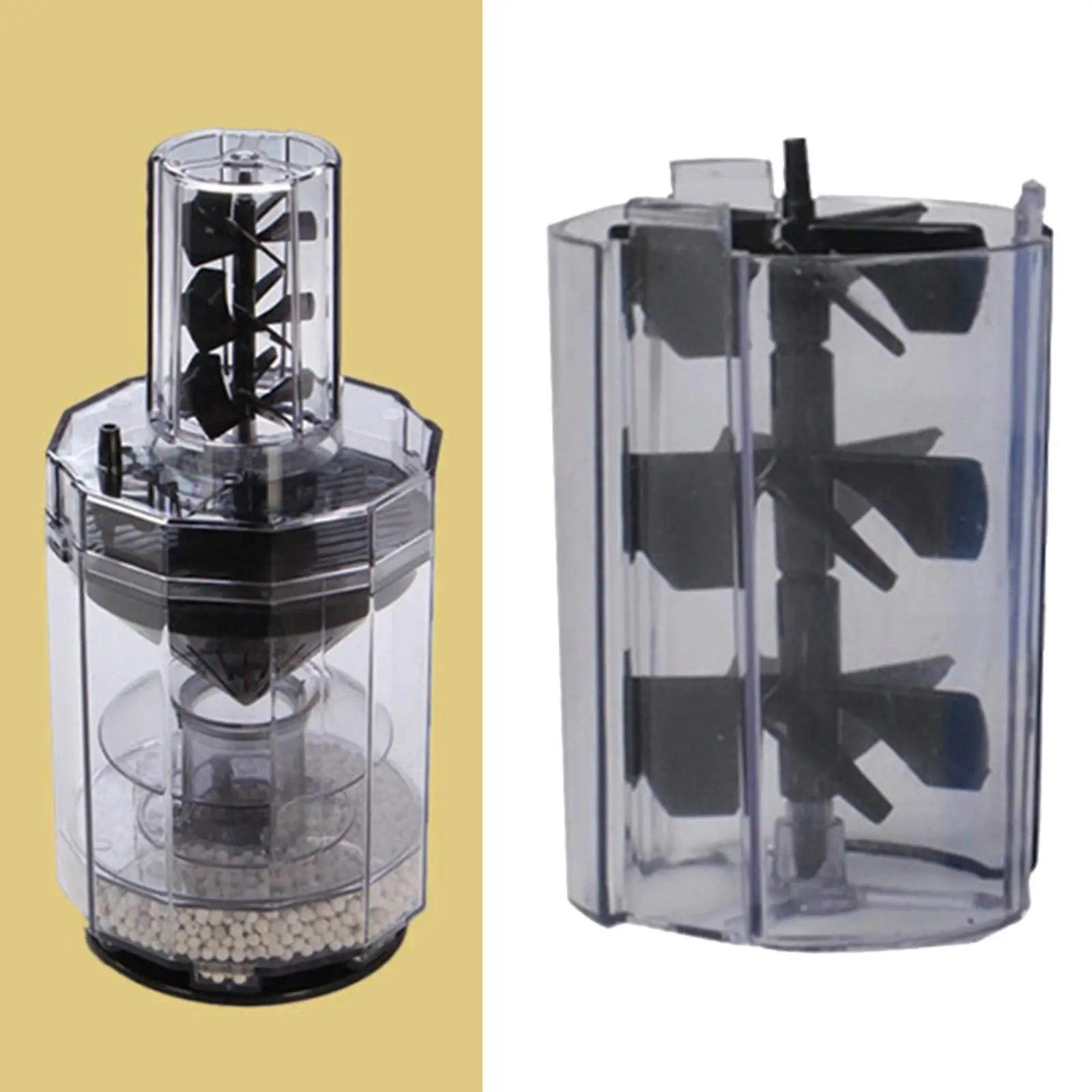 Spiral Fan Flow Promoting for Aquarium Fish Stool Suction Collector Waste - imagen 2