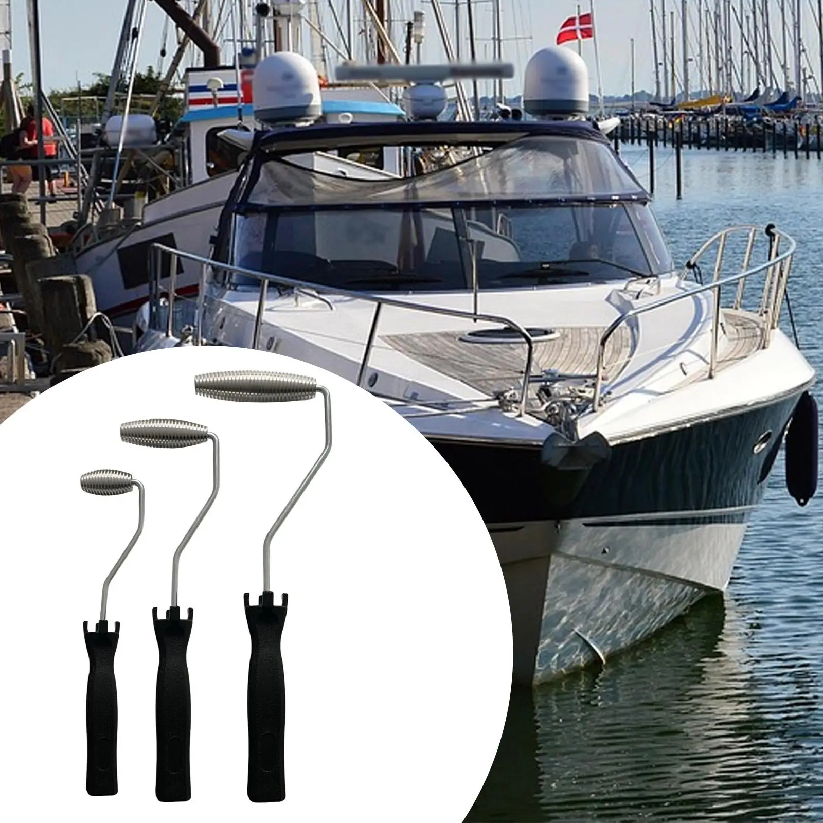 Rodillo de fibra de vidrio, herramienta, rodillo de laminación profesional para resina compuesta