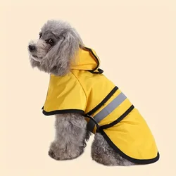 Impermeable ajustable para perros – Cómodo, resistente al viento y seco