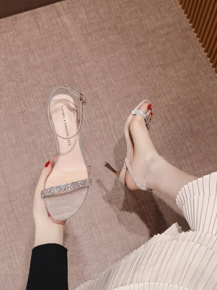 Medias altas hasta el muslo de encaje para mujer, Medias de silicona antideslizantes, tacones elásticos, Sexy, novedad de 2024 - imagen 5