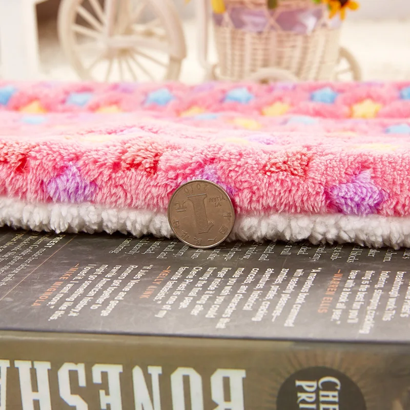 Estera de franela para dormir de invierno para mascotas, cama para perros, gatos, cachorros, sofá para perros, colchón encantador, cojín para perros pequeños y grandes, manta para mascotas - imagen 4