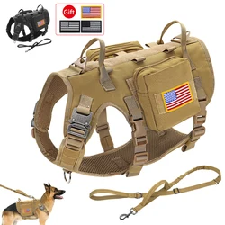 Arnés táctico resistente para perros grandes – Ajustable y seguro
