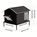 Black outdoor nest