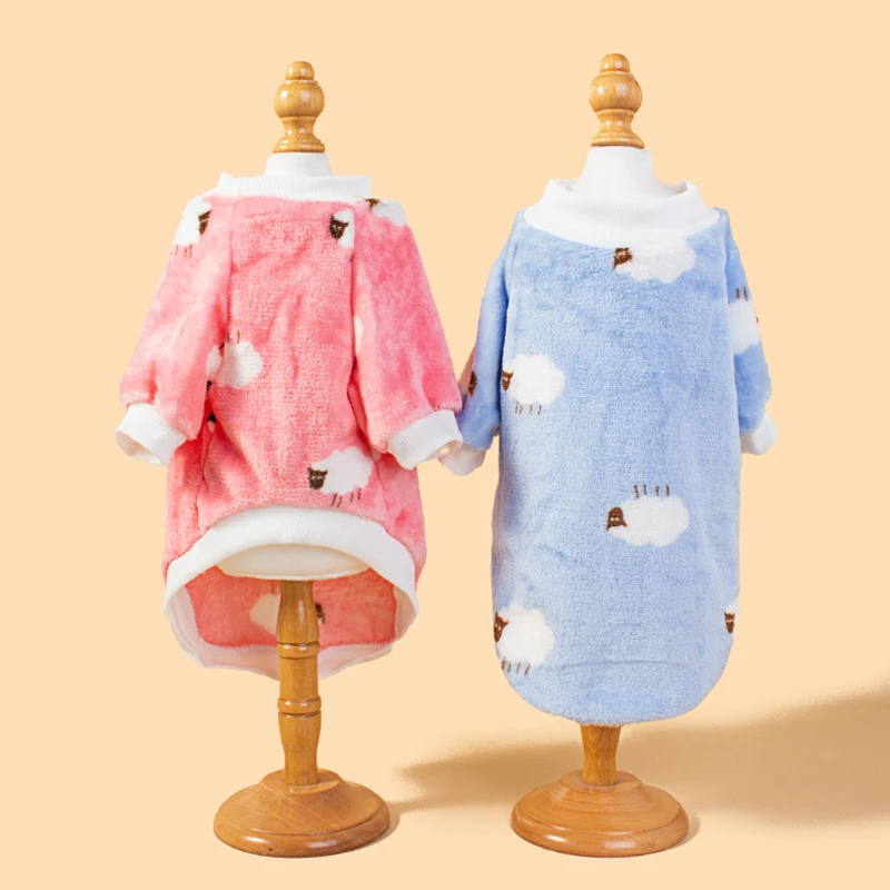 Ropa para mascotas, forro polar de dibujos animados para perros, cachorros Bichon Frise de tamaño pequeño y mediano, cómodo forro polar. - imagen 2